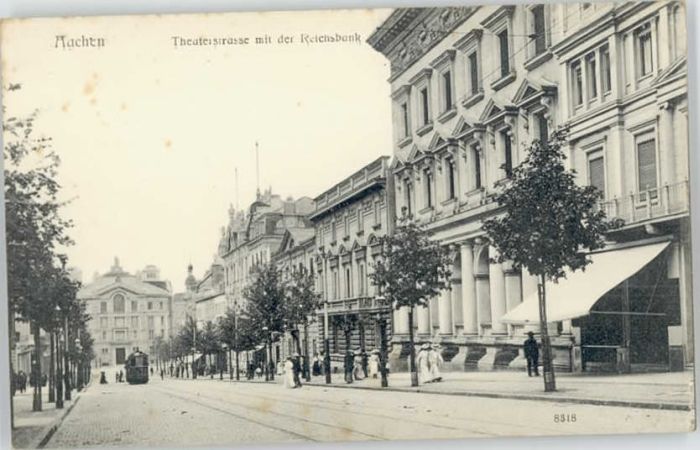Aachen Theaterstrasse Reichsbank