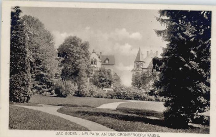 Bad Soden Taunus Bad Soden Cronbergerstrasse