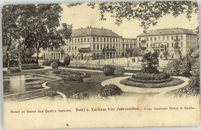 Wiesbaden Hotel Kurhaus Vier Jahreszeiten
