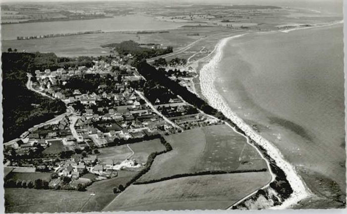 Hohwacht Ostsee Fliegeraufnahme