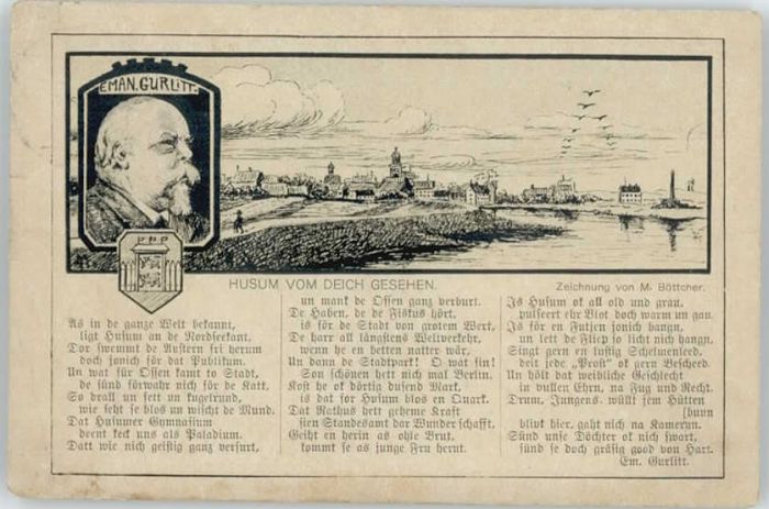 Husum Nordfriesland Husum KünstlerM. Böttcher x