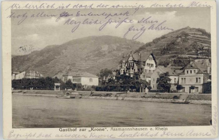 Assmannshausen Gasthof Krone