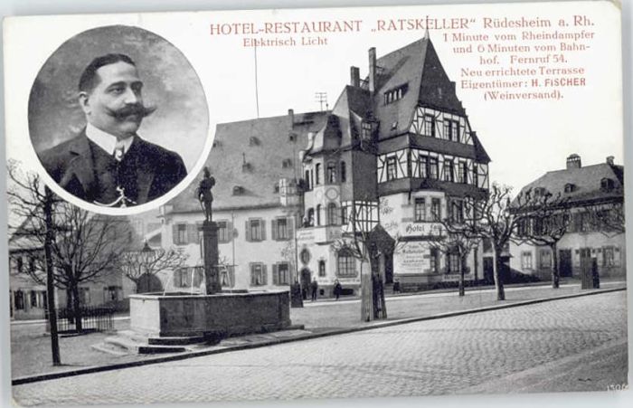 Ruedesheim otel Restaurant Ratskeller