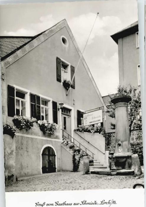 Lorch Rheingau Gasthaus Schmiede