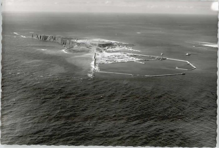 HELGOLAND Insel Schleswig-Holstein Fliegeraufnahme