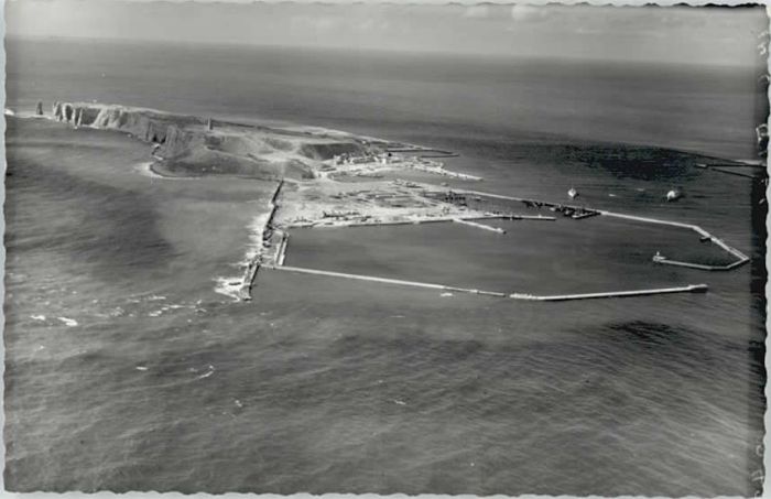 HELGOLAND Insel Schleswig-Holstein Fliegeraufnahme