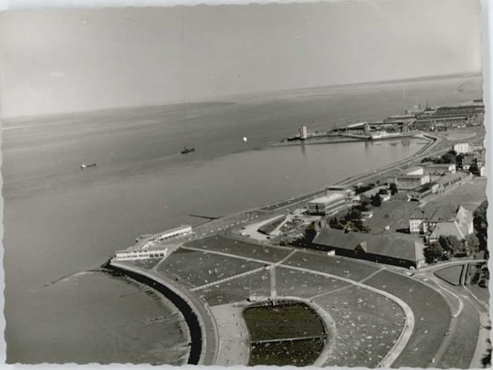 Cuxhaven Nordseebad Cuxhaven Fliegeraufnahme