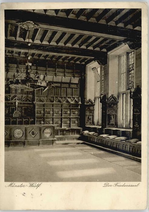 Muenster Westfalen riedenssaal