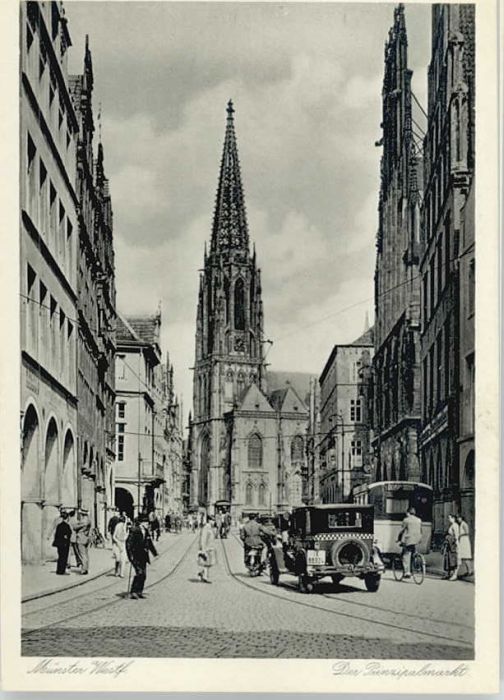 Muenster Westfalen rinzipalmarkt