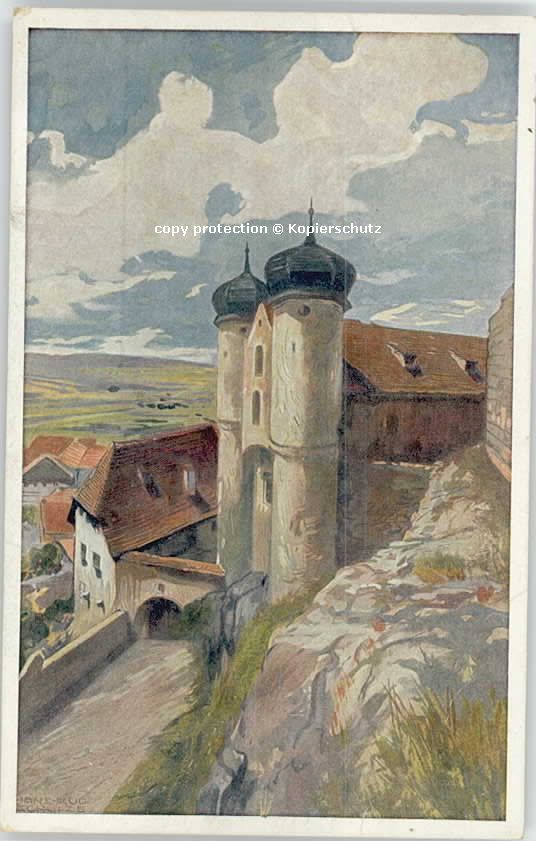 Parsberg Oberpfalz Schloss KünstlerProf. Hans Rud. Schulze