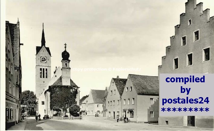 Neustadt Donau  ungelaufen ca. 1955