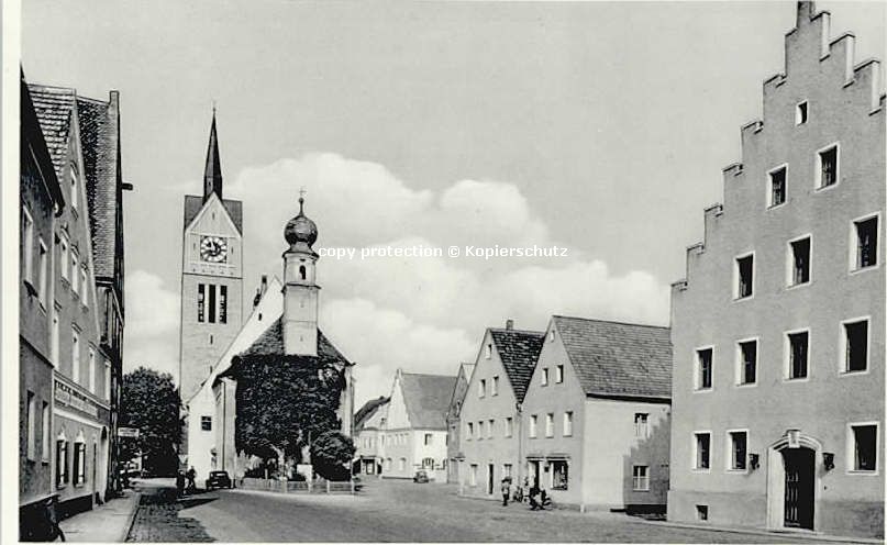 Neustadt Donau  ungelaufen ca. 1955