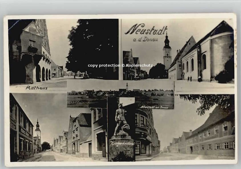 Neustadt Donau  ungelaufen ca. 1930