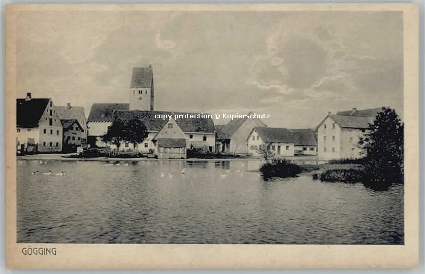 Bad Goegging ungelaufen ca. 1920