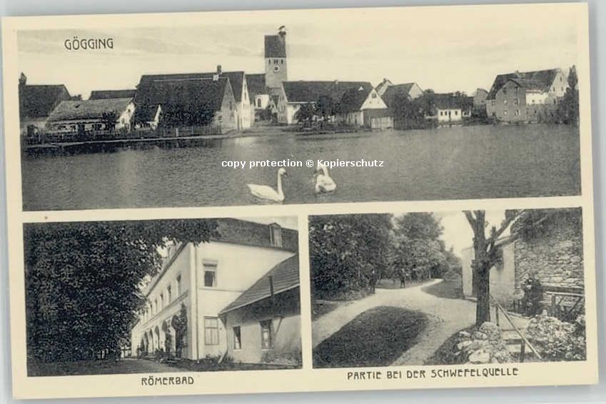 Bad Goegging ungelaufen ca. 1920