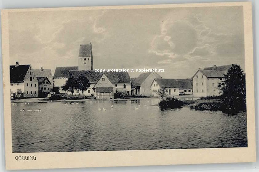 Bad Goegging ungelaufen ca. 1920