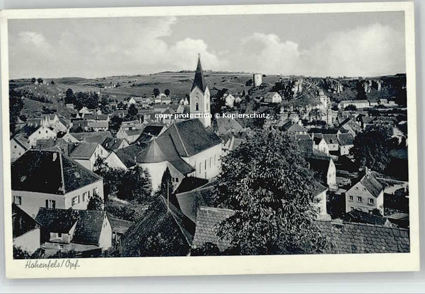 Hohenfels Oberpfalz  ungelaufen ca. 1955