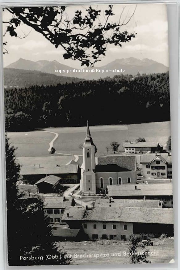 Parsberg Oberbayern Brecherspitze Bodenschneid