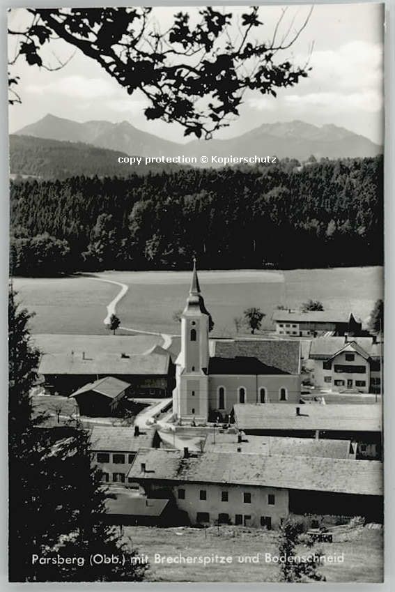 Parsberg Oberbayern Parsberg Oberpfalz  ungelaufen ca. 1955