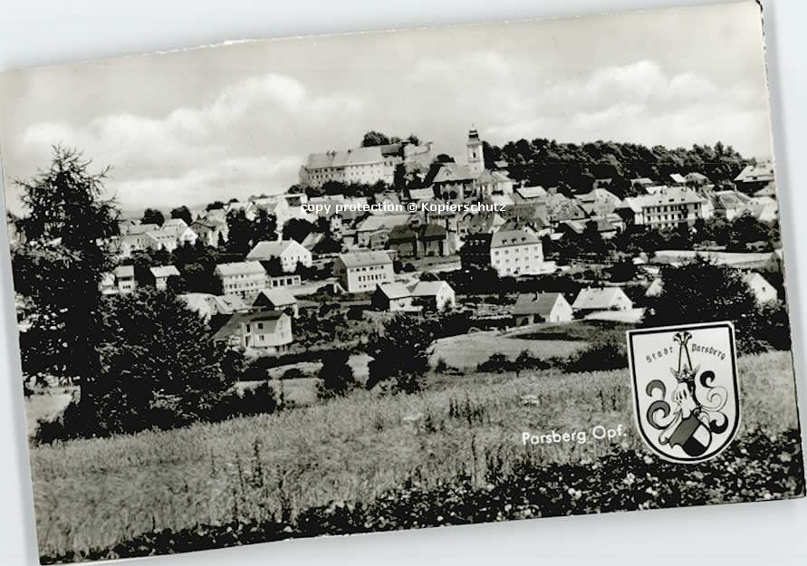 Parsberg Oberbayern Parsberg Oberpfalz Wappen ungelaufen ca