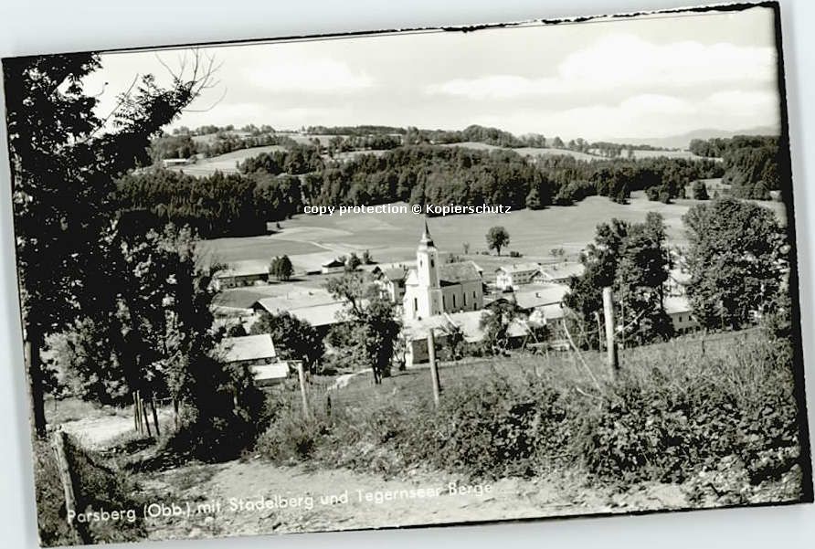 Parsberg Oberpfalz  ungelaufen ca. 1955