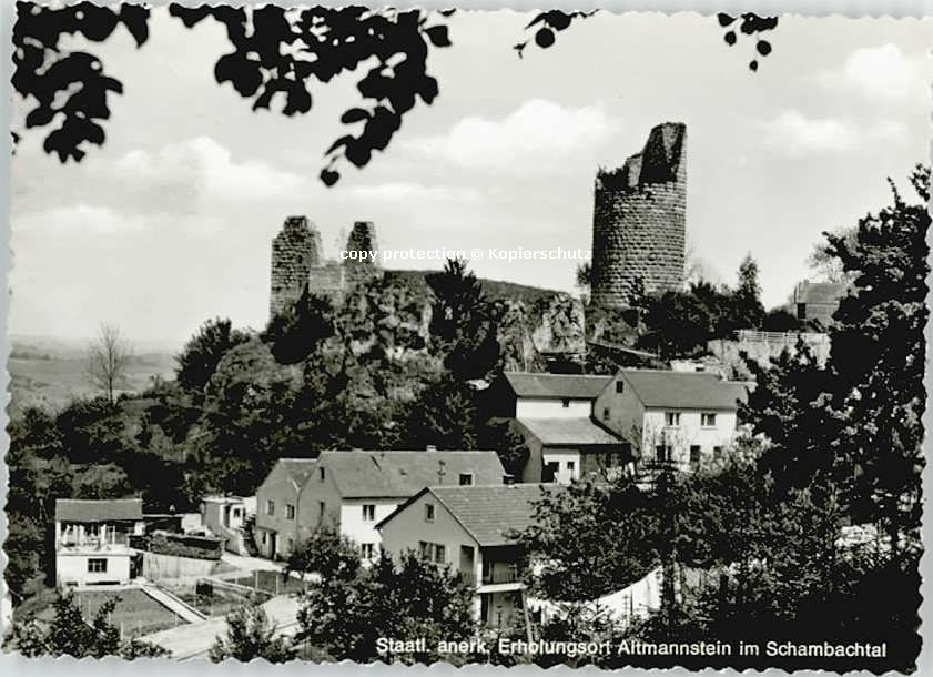 Altmannstein  ungelaufen ca. 1965