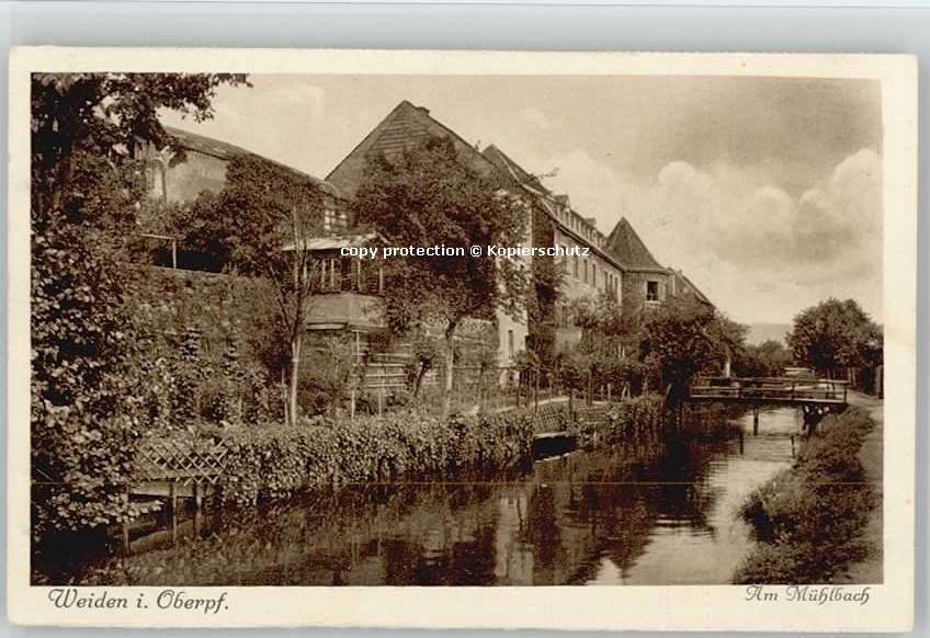 Weiden Oberpfalz Mühlbach * 1920