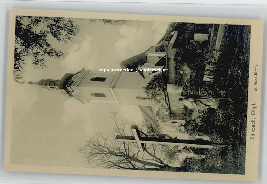 Sulzbach-Rosenberg Bayern  St. Anna-Kirche * 1920