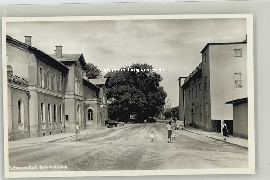 Schwandorf Bahnhofsplatz * 1940