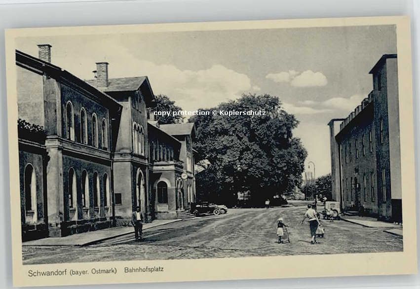 Schwandorf Bahnhofsplatz * 1940