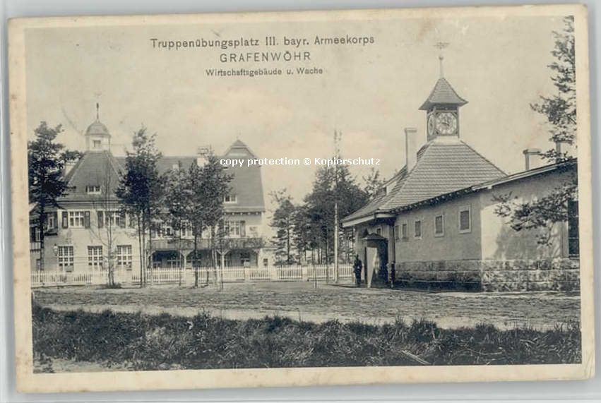 Grafenwoehr ruppenübungsplatz x 1912