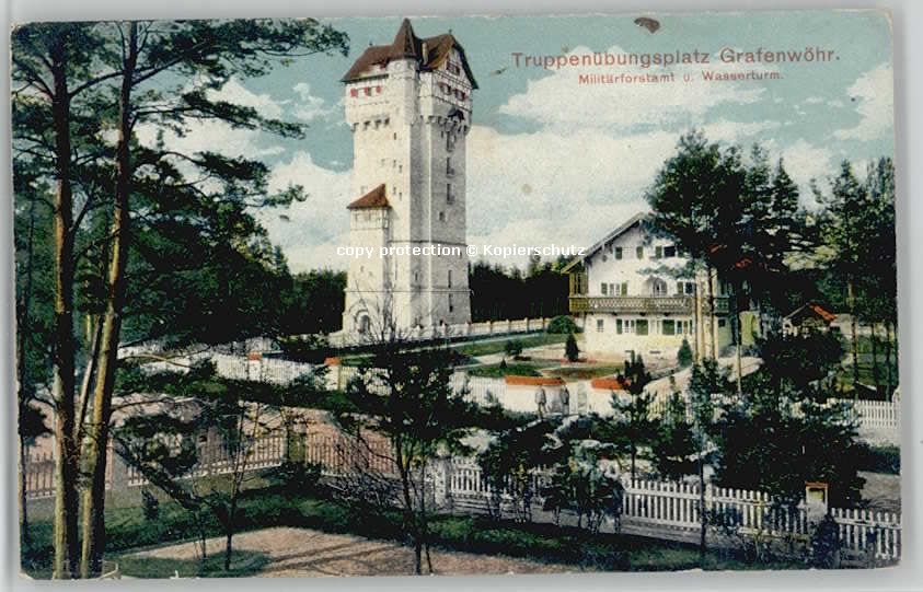 Grafenwoehr ruppenübungsplatz Feldpost x 1912