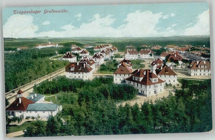 Grafenwoehr ruppenübungsplatz x 1914