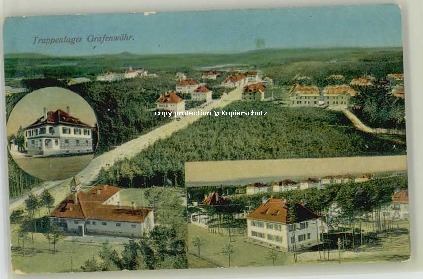 Grafenwoehr ruppenübungsplatz Feldpost x 1912
