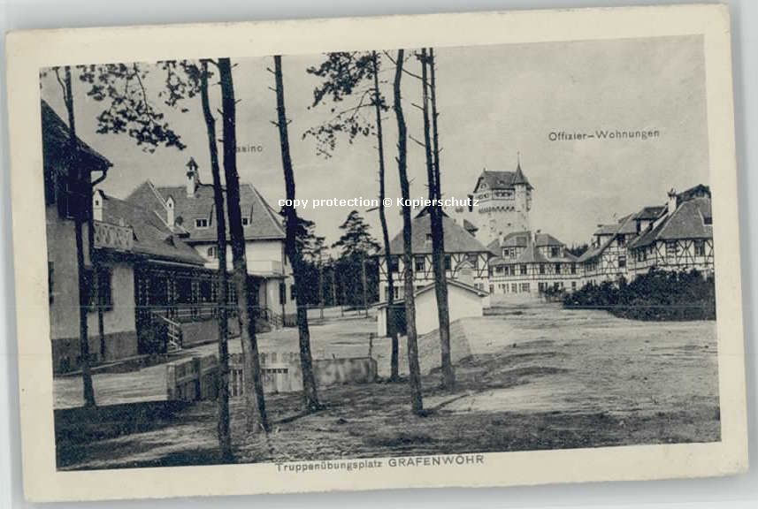 Grafenwoehr ruppenübungsplatz Feldpost x 1917