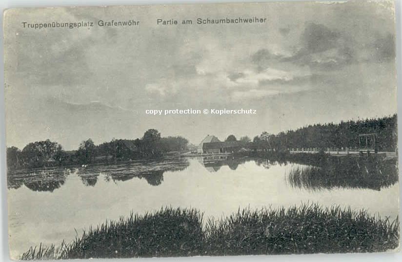 Grafenwoehr chaumbachweiher x 1914