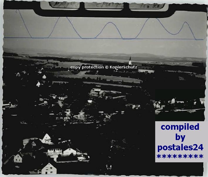 Schwarzenfeld Oberpfalz Fliegeraufnahme * 1964