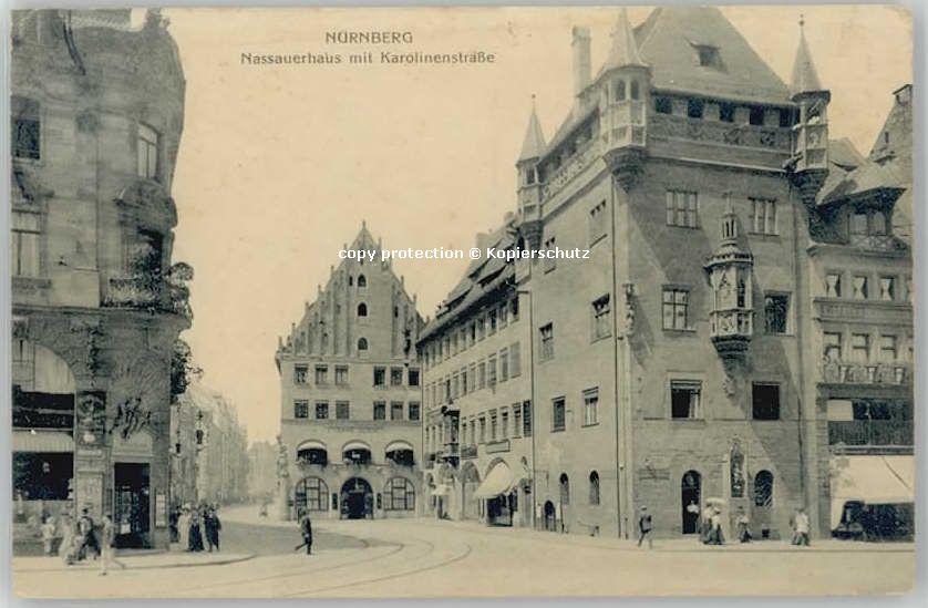 NueRNBERG CITY assauerhaus Karolinenstrasse x 1910