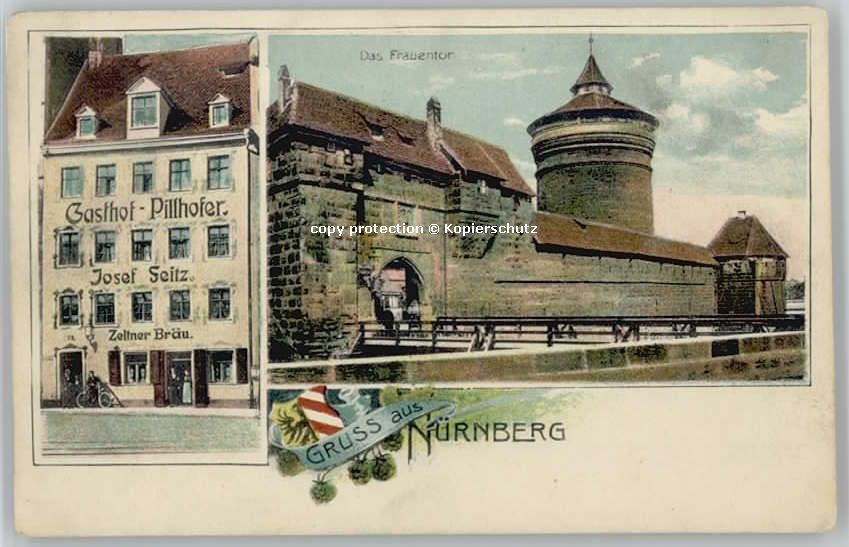 Nuernberg Nuernberg Gasthof Pillhofer Frauentor *