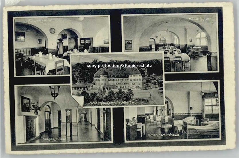 Nuernberg eldpost x 1916