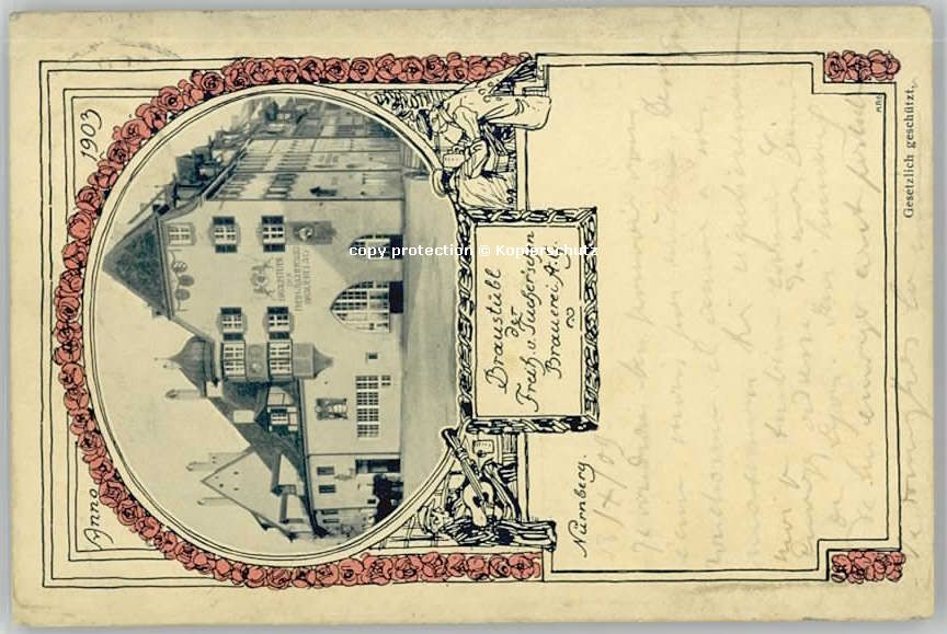 Nuernberg raustübl x 1909