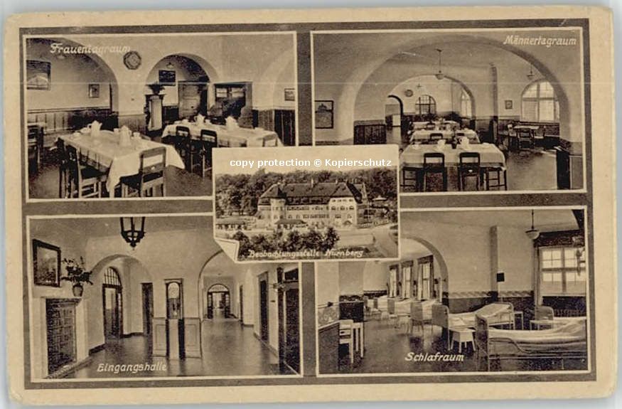 NueRNBERG  CITY Nuernberg Beobachtungsstelle LVA Mittelfranken * 1920