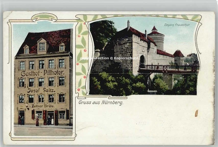 Nuernberg asthof Pillhofer * 1900