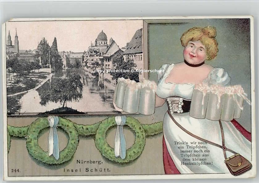 Nuernberg nsel Schütt Reim x 1911