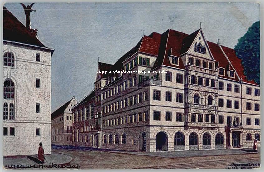Nuernberg ehrerhaus Hotel Deutscher Hof x 1914