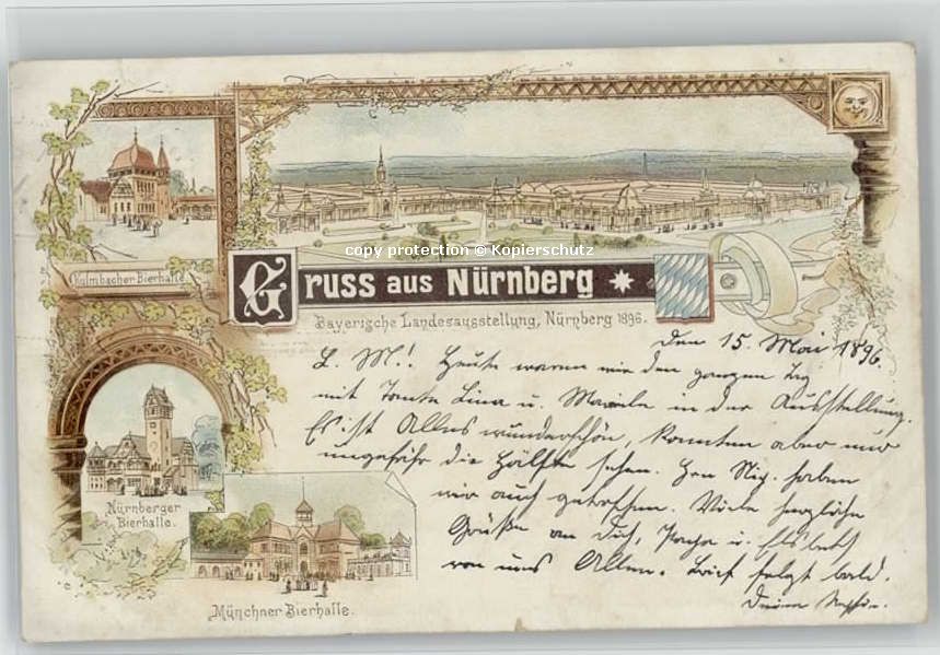 Nuernberg Nuernberg Bayerische Jubilaeums-Landes-