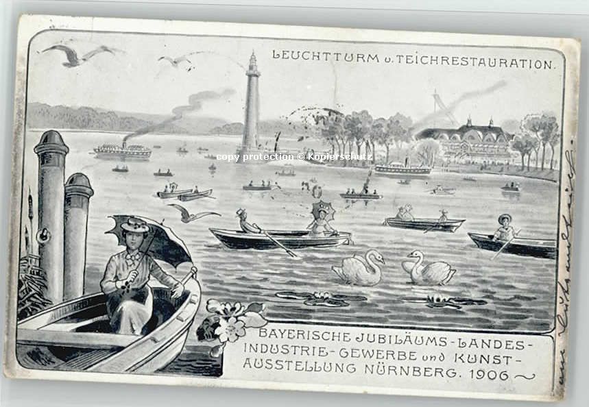 Nuernberg ayerische Jubiläums-Ausstellung x 1906