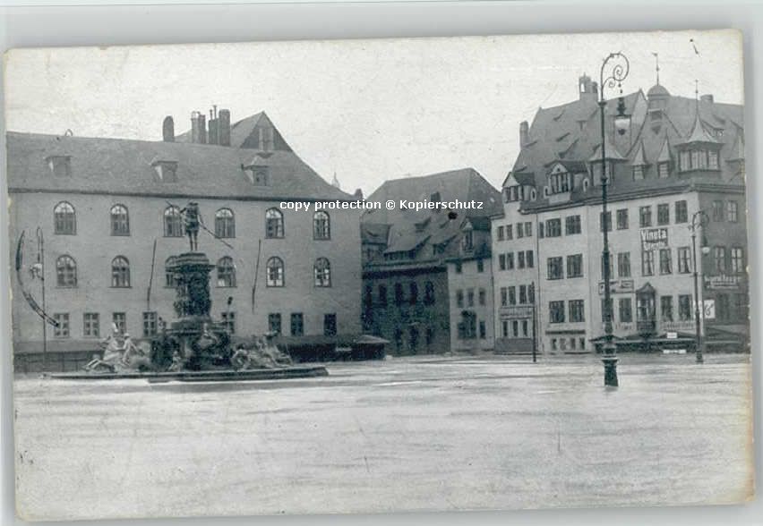 Nuernberg ochwasser-Katastrophe Hauptmarkt x 1909