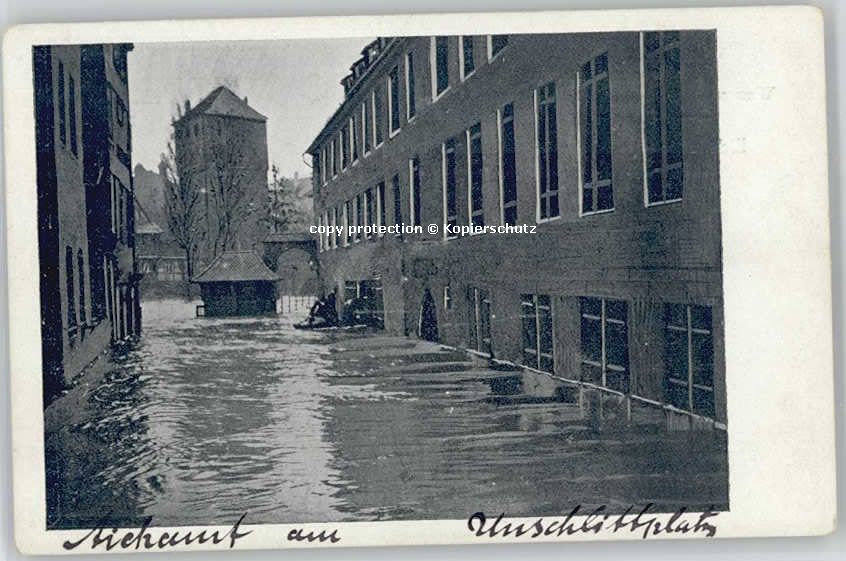 Nuernberg Nuernberg Hochwasser-Katastrophe Eicham