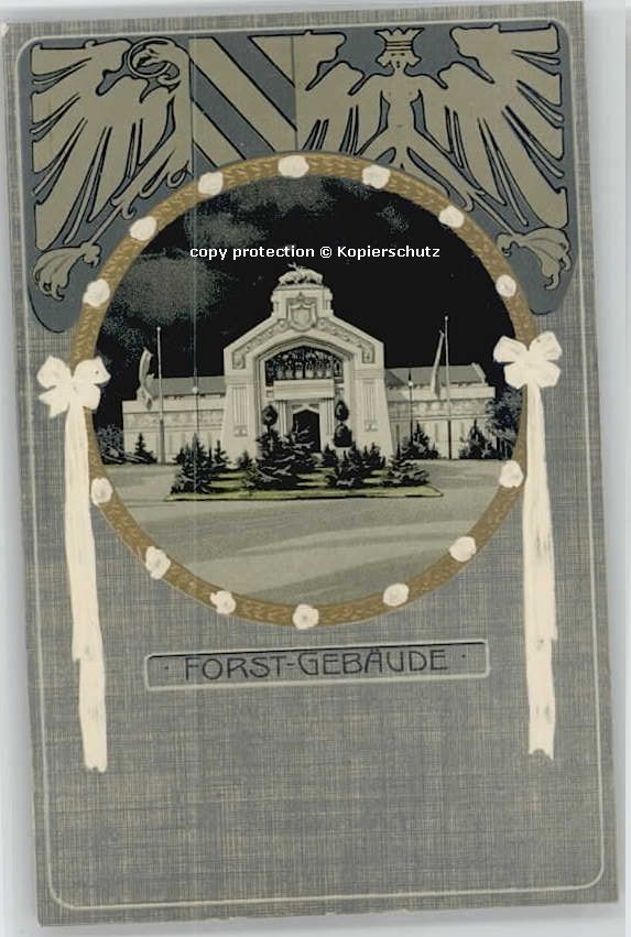 Nuernberg Nuernberg Forst-Gebaeude Praegedruck Ba